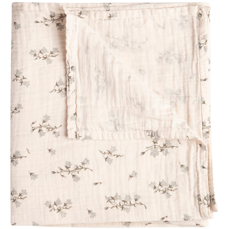 Bluebell Muslin Babydecke, 110x110 cm