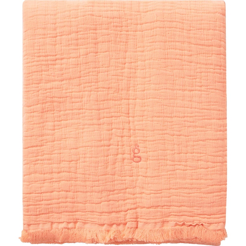 Cotton Mellow Decke M, Coral