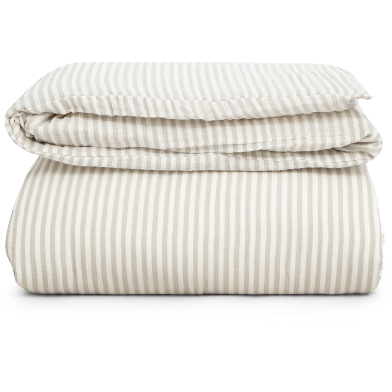 Stripe Anjou Bettdeckenbezug Musselin, 260x240 cm