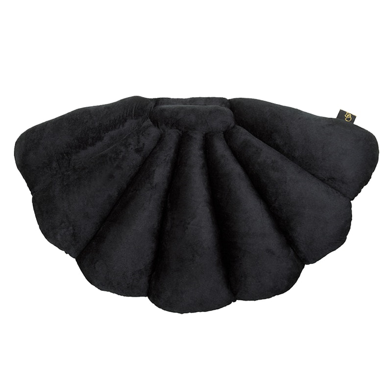 Garden Glory Shell Kissen, Black