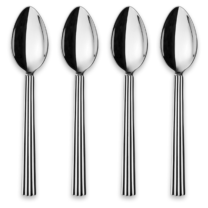 Bernadotte Teaspoon 4-pack, Stainless Steel