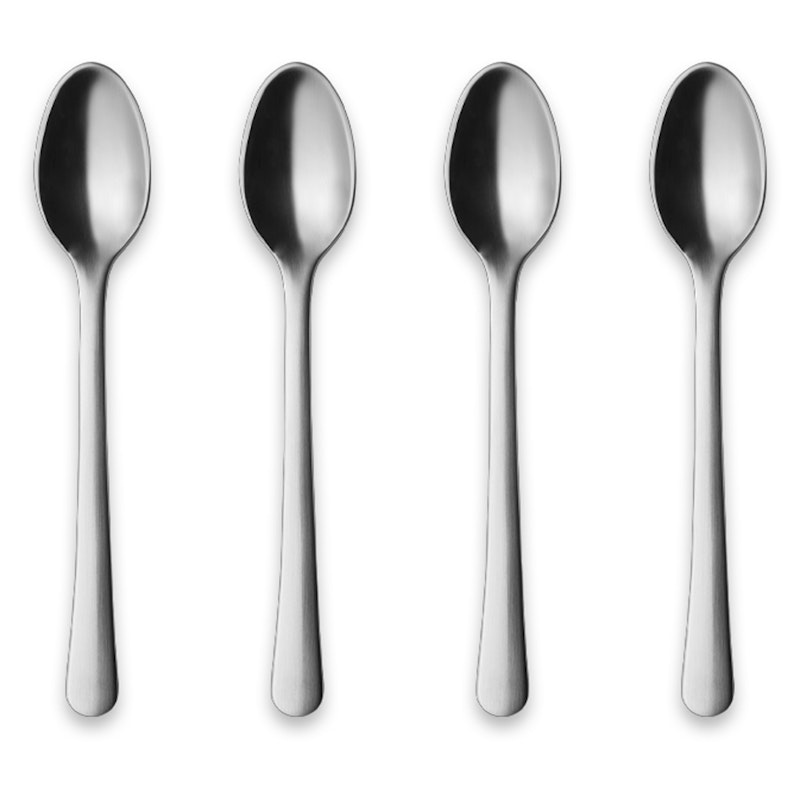 Copenhagen Coffee Spoon 4-pack, Stainless Steel