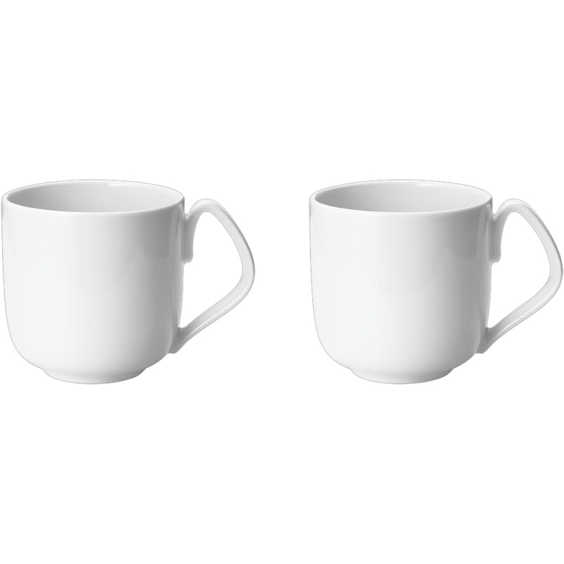 Koppel Tasse 27 cl 2-er Set Weiß