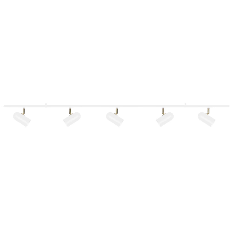 Swan 5 Ceiling Lamp White