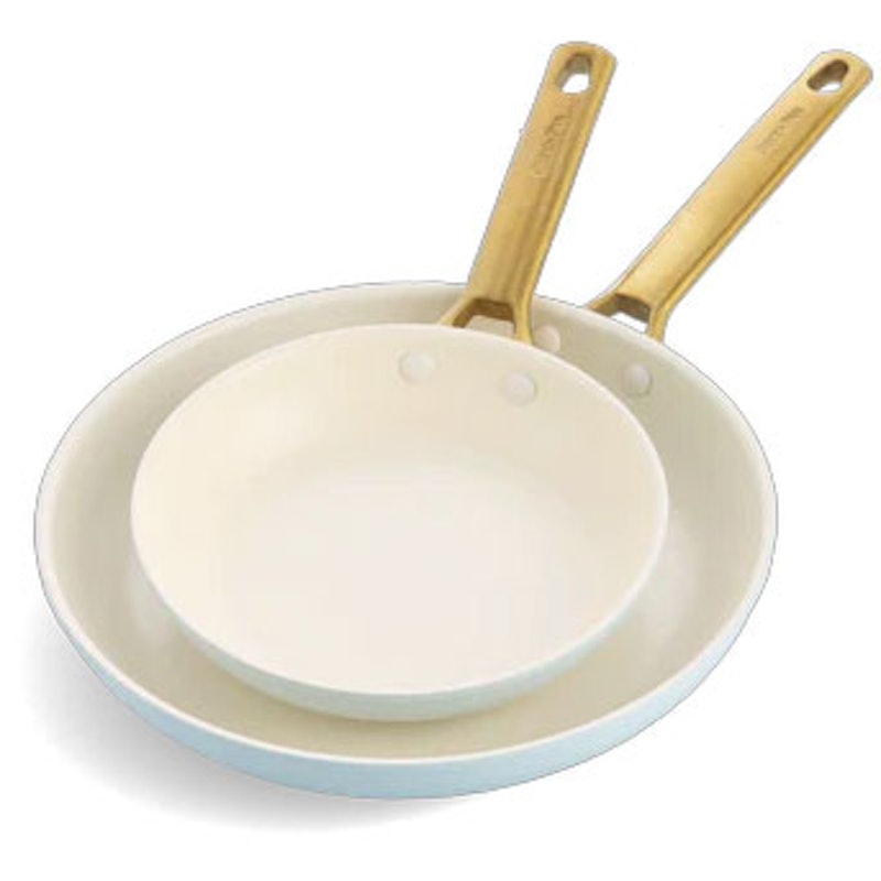 Padova Reserve Frying Pan 2-pack, Light Blue