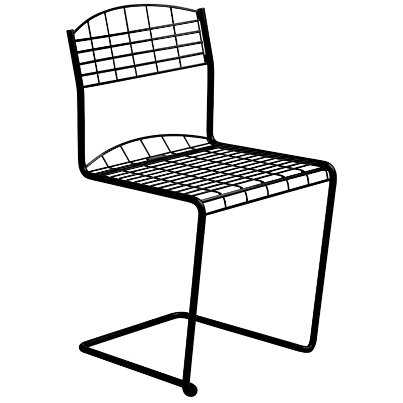 High Tech Stuhl, Schwarz