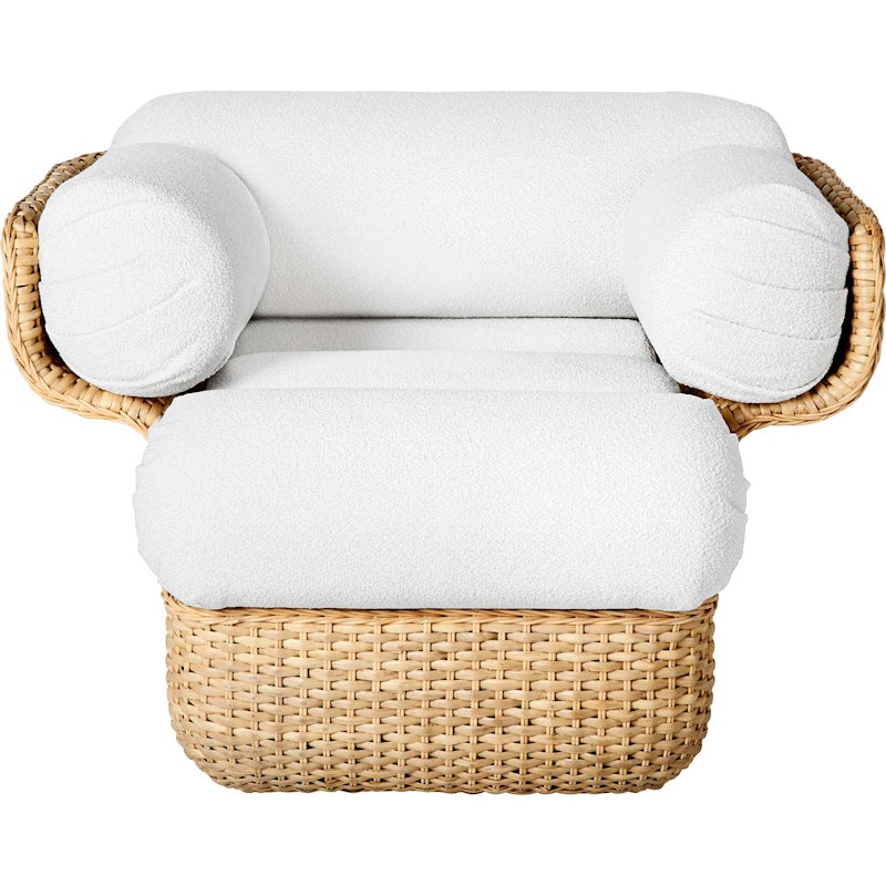 Basket Loungesessel, Rattan / Lorkey 40