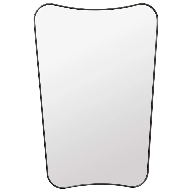 F.A. 33 Wall Mirror Black Brass, 54x80 cm