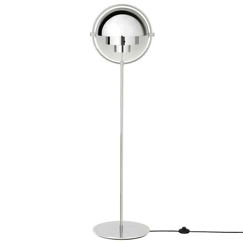 Multi-Lite Stehleuchte, Chrome/Chrome