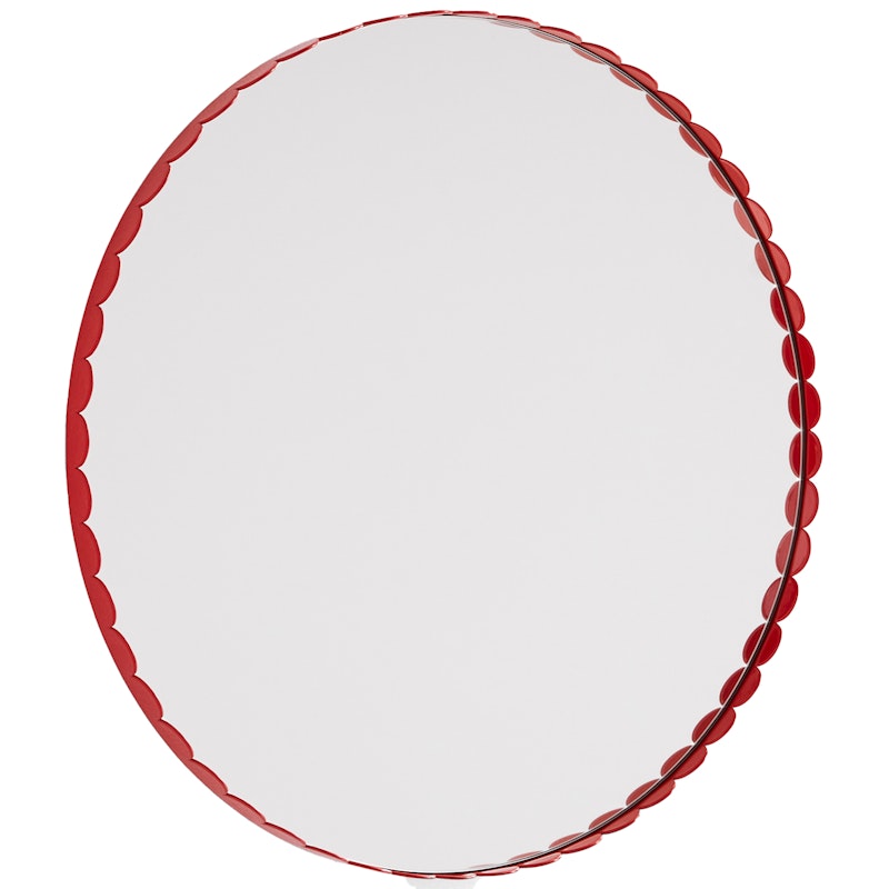 Arcs Spiegel Ø60 cm, Rot