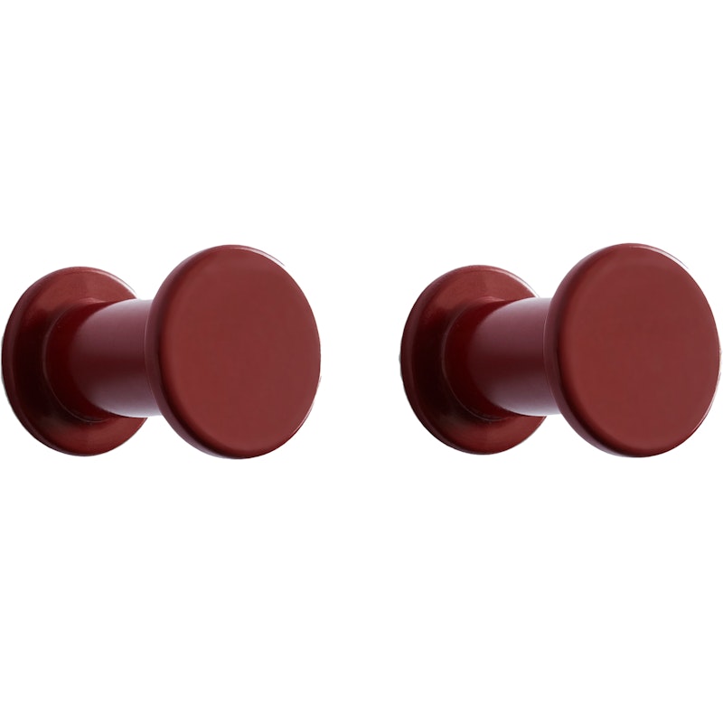 Bolt Haken 2-er Set, Rot