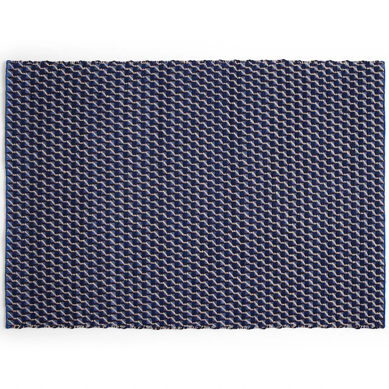 Channel Rug Blue/White, 170x240 cm