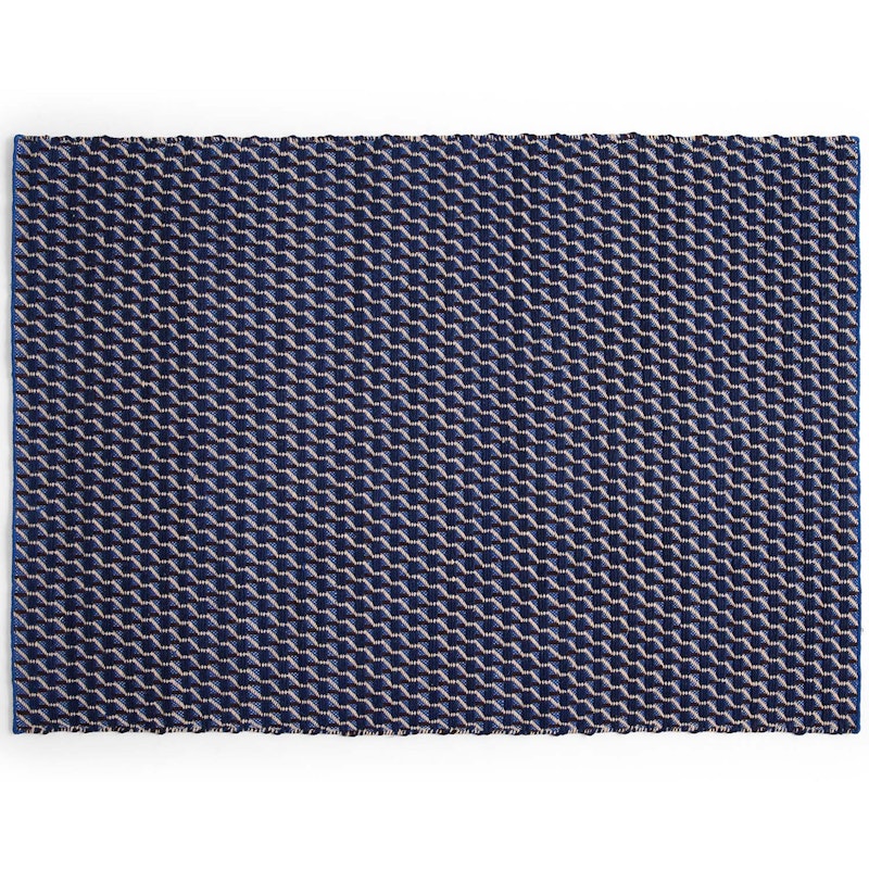 Channel Rug Blue/White, 170x240 cm