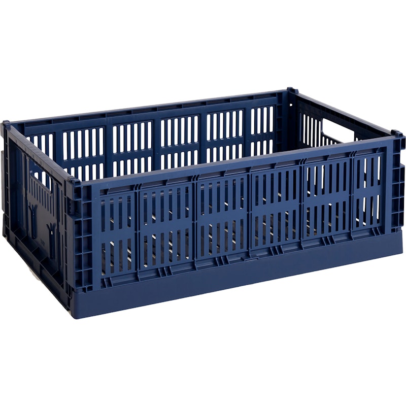 Colour Crate Aufbewahrungsbox L, 34,5x53 cm, Dunkelblau