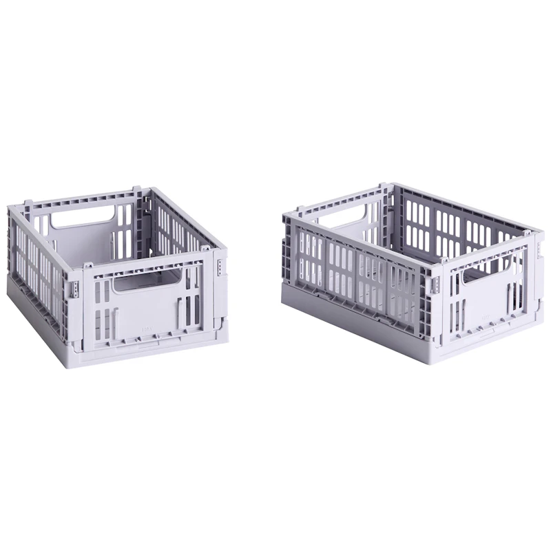 Colour Crate Storage Boxes Mini 2-pack, Lavender