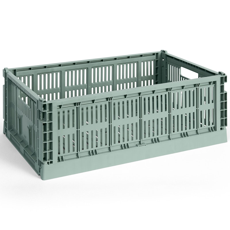 Colour Crate Large Storage, Sage Green