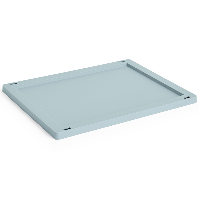 Colour Crate Plastic Medium Lid, Dusty Blue