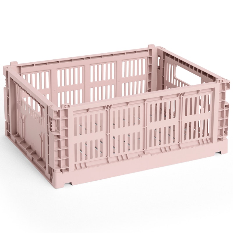 Colour Crate Medium Storage, Blush
