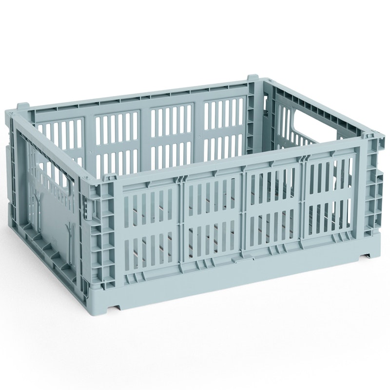 Colour Crate Medium Storage, Dusty Blue