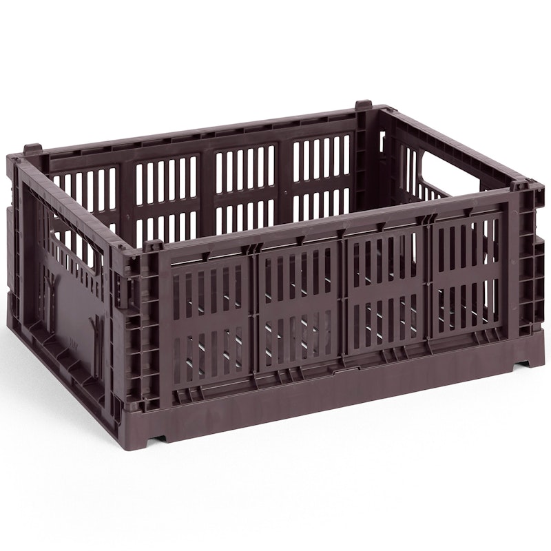 Colour Crate Medium Storage, Bordeaux