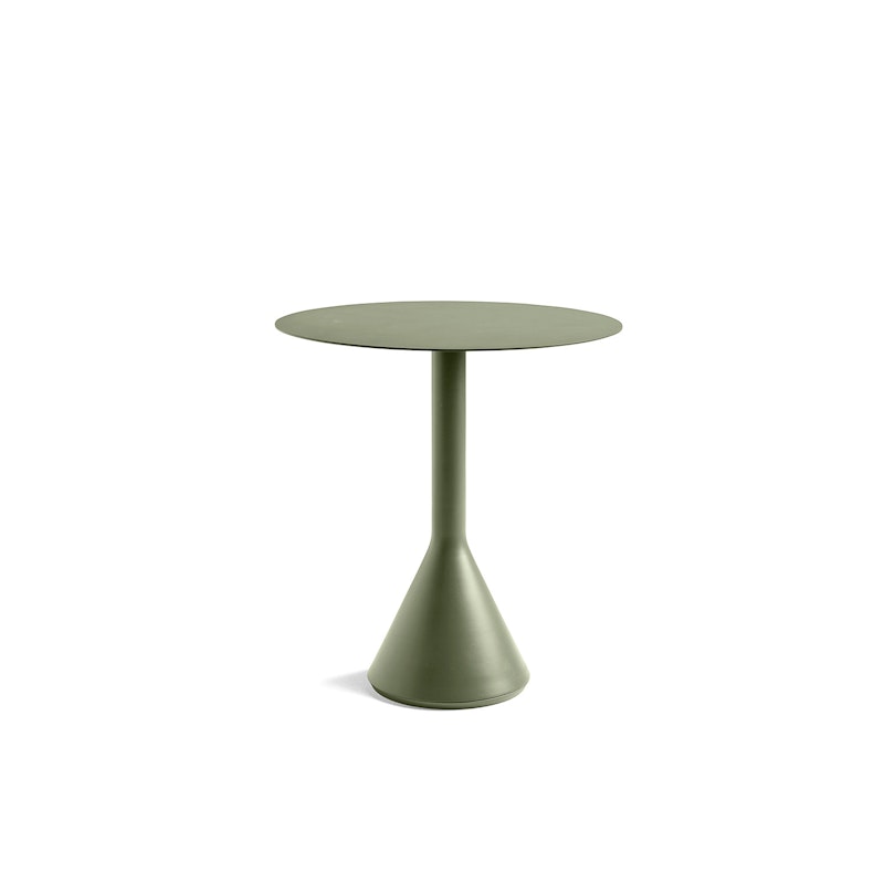 Palissade Cone Tisch Ø70, Olive