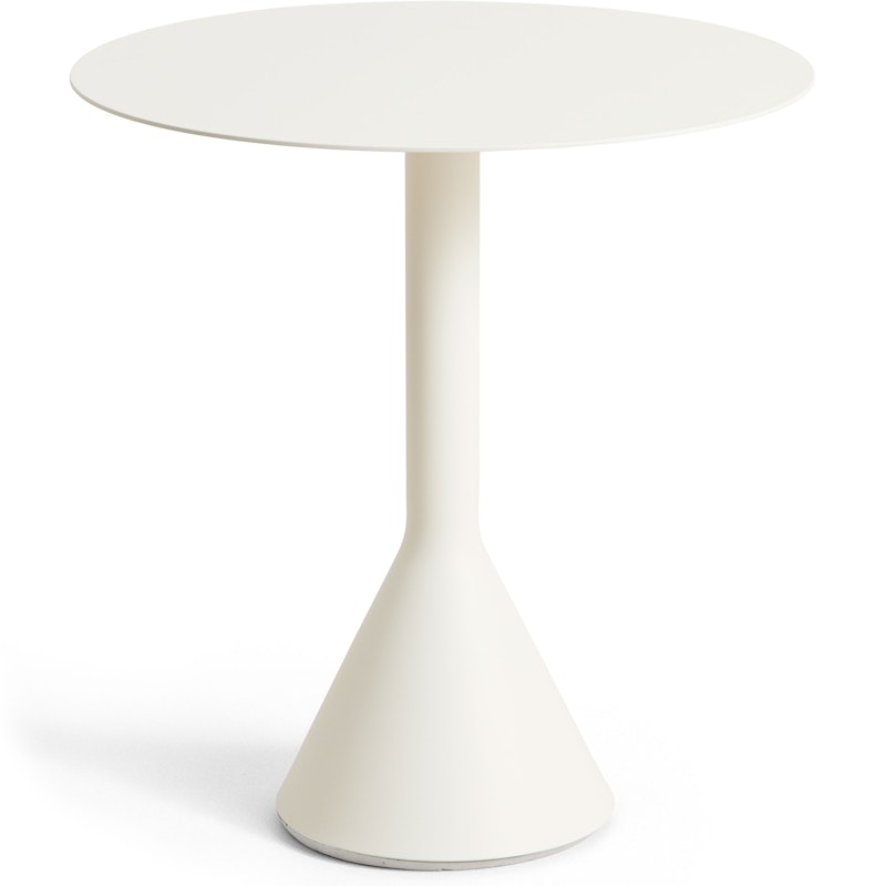 Palissade Cone Tisch Ø70, Cream White