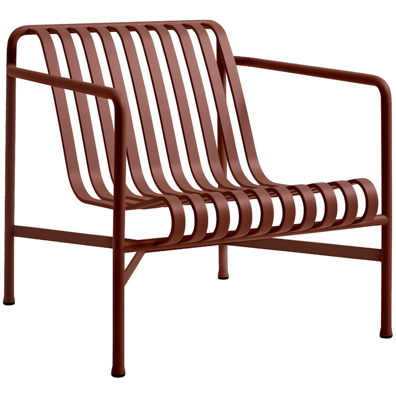 Palissade Lounge Stuhl Niedrig, Iron Red