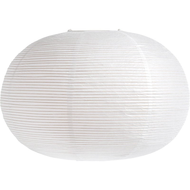 Paper Shade Lampshade Ellipse, Classic white