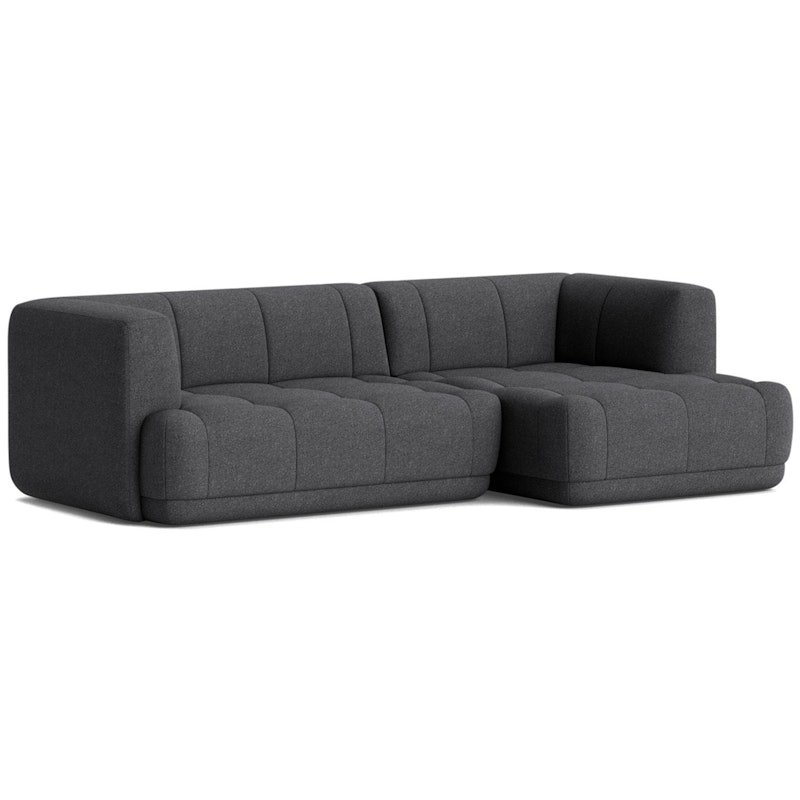 Quilton 3-Sitzer-Sofa Konfiguration 19 Rechts, Divina Melange 180