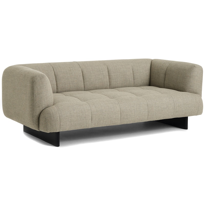 Quilton Lift 2-Sitzer-Sofa, Tadao 720 / Schwarze Eiche