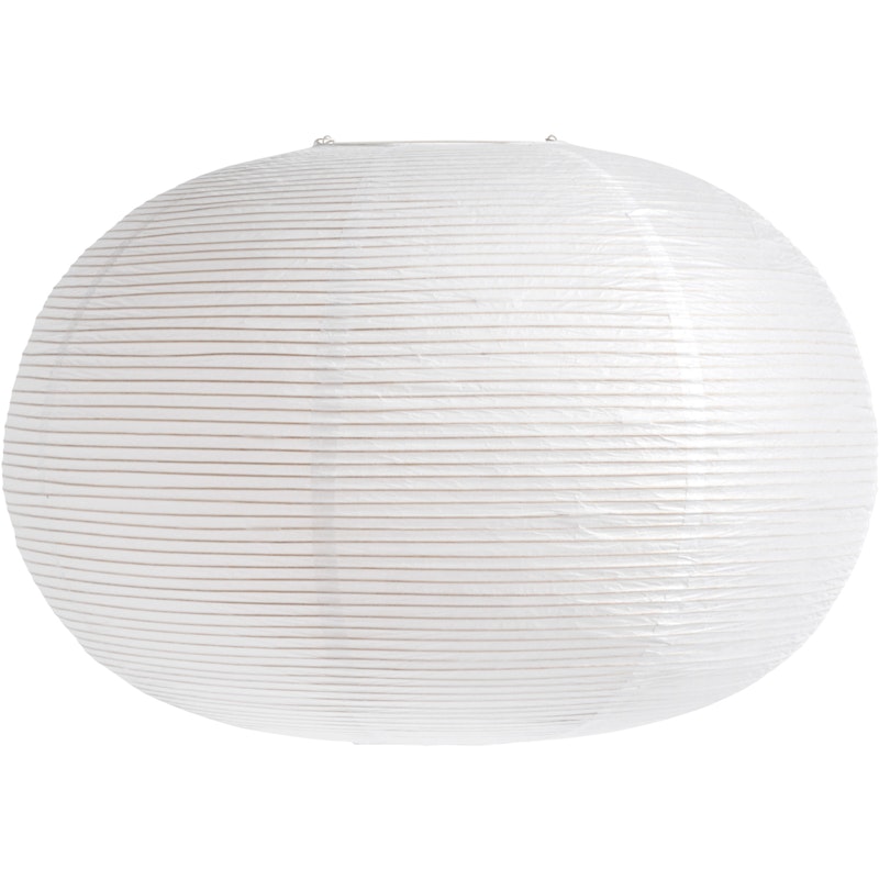 Rice Paper Lampshade Classic White, Ellipse