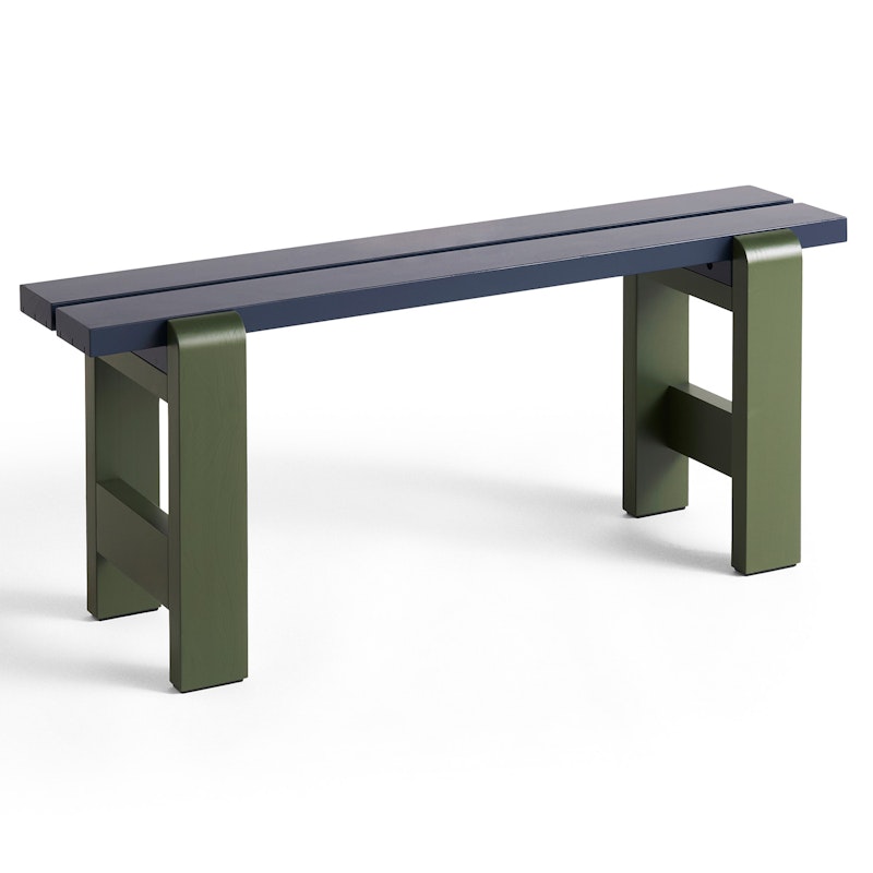 Weekday Bank 23x111 cm, Olive/Steel Blue