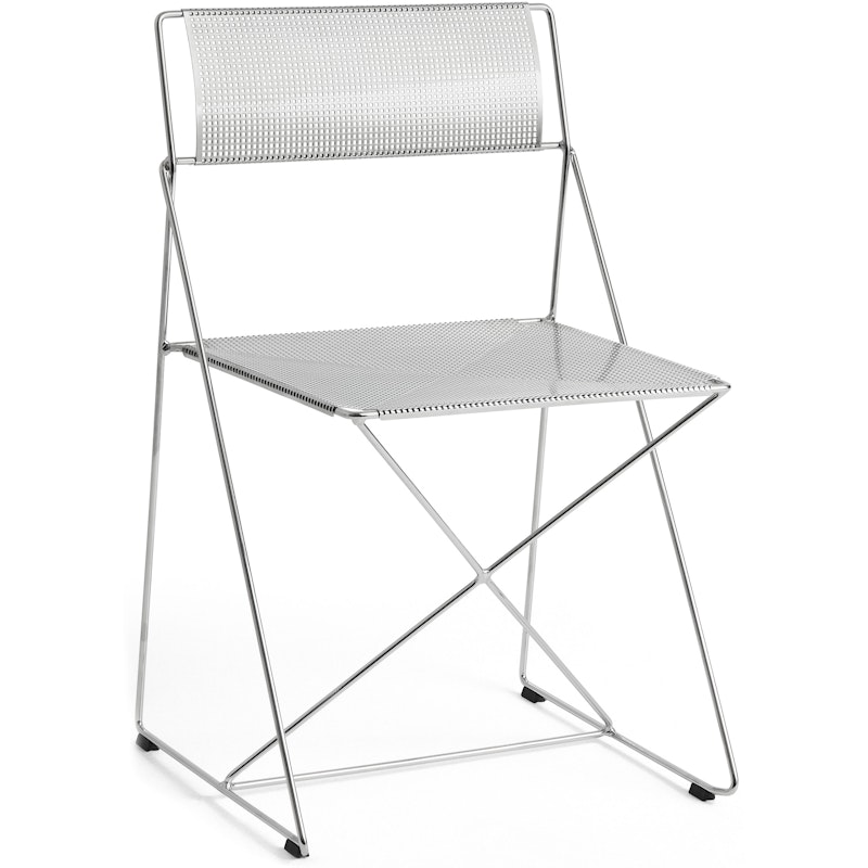 X-Line Chair, Chrome / Chrome