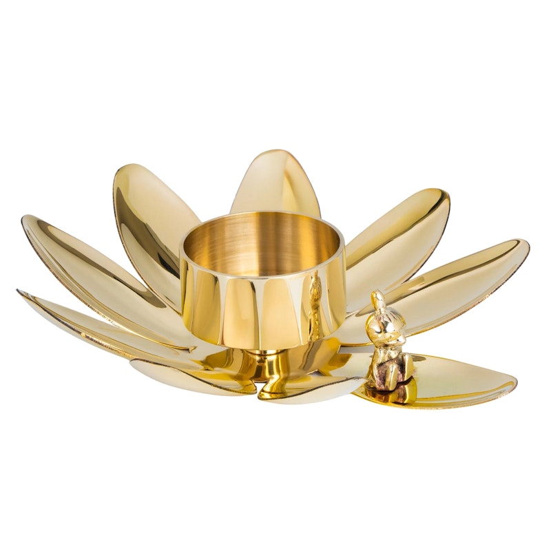 Hilke X Moomin Tealight Holder Lilla  My, Brass