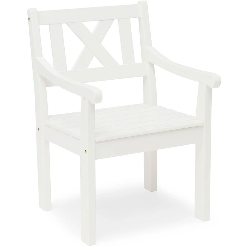 Läckö Armchair, White
