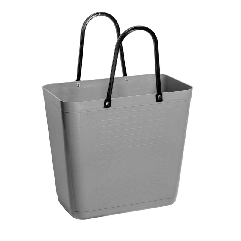 Tasche Hoch Recyceltes Plastik, Grau