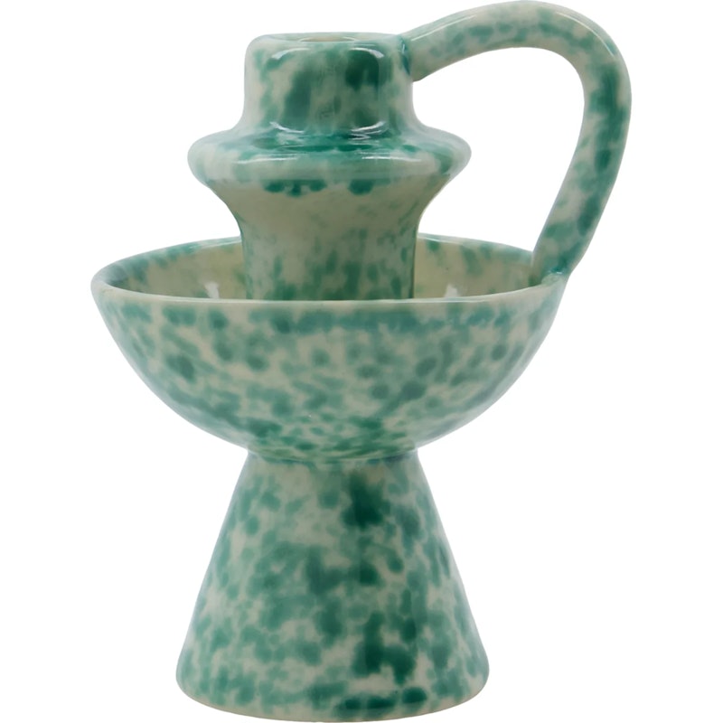 Diva Candlestick, Green