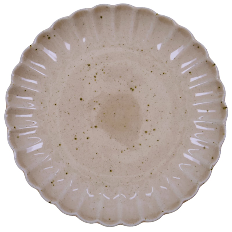 Scallop Plate Ø20 cm, Pink