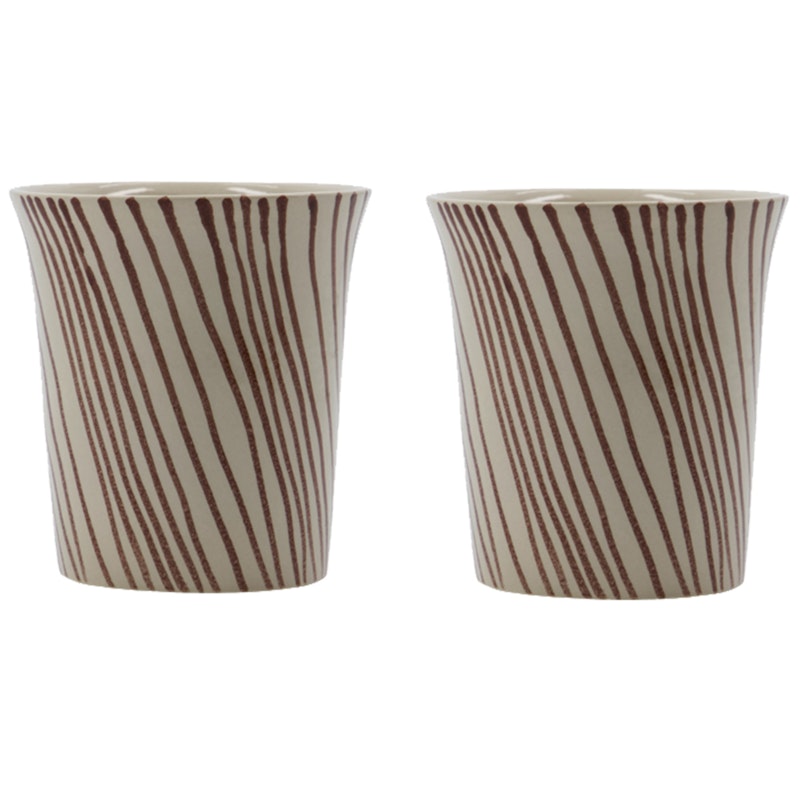 Diva Mug 2-pack, Brown