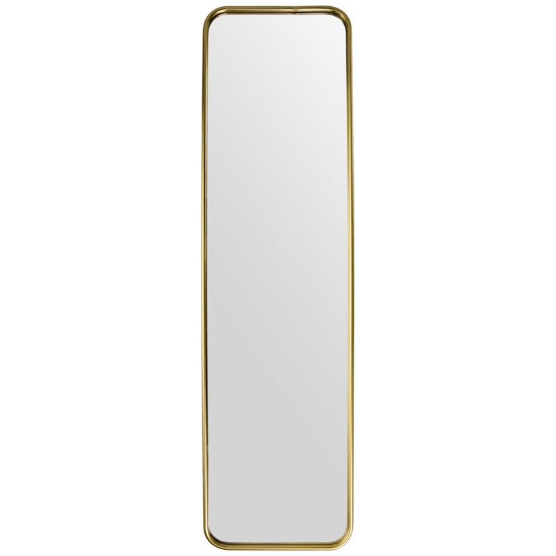 Mirror 35x129 cm, Gold