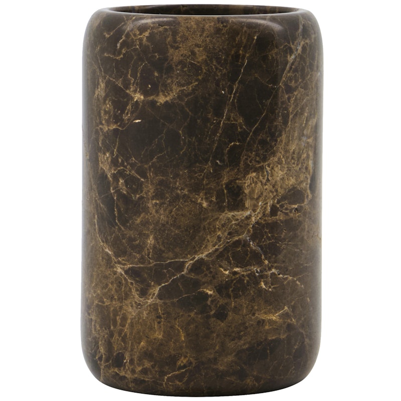 Able Toothbrush Holder Marble, Brown