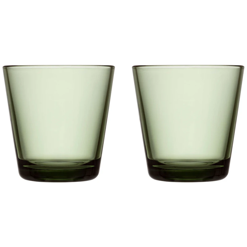 Kartio Glass 21 cl 2-pack, Pine Green