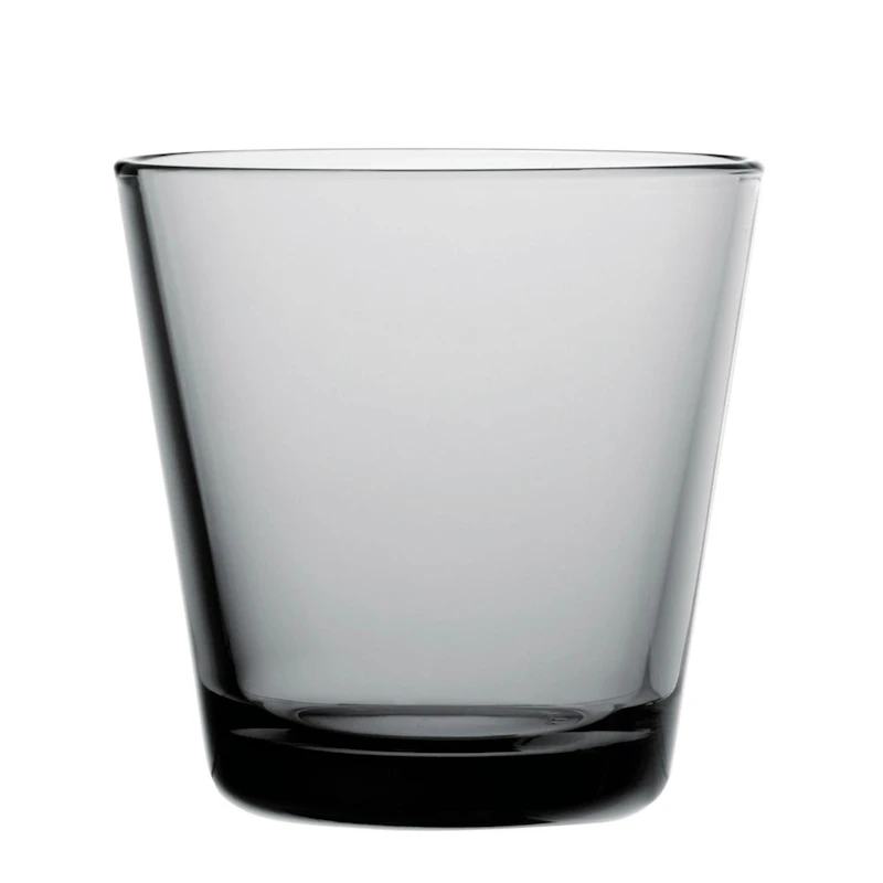 Kartio Drinking Glass 21 cl 2 Pcs, Grey