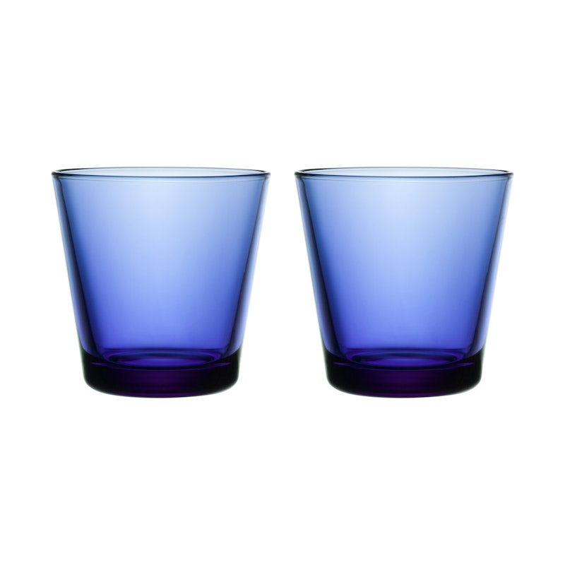 Kartio Glas 21 cl 2-er Set, Ultramarinblau