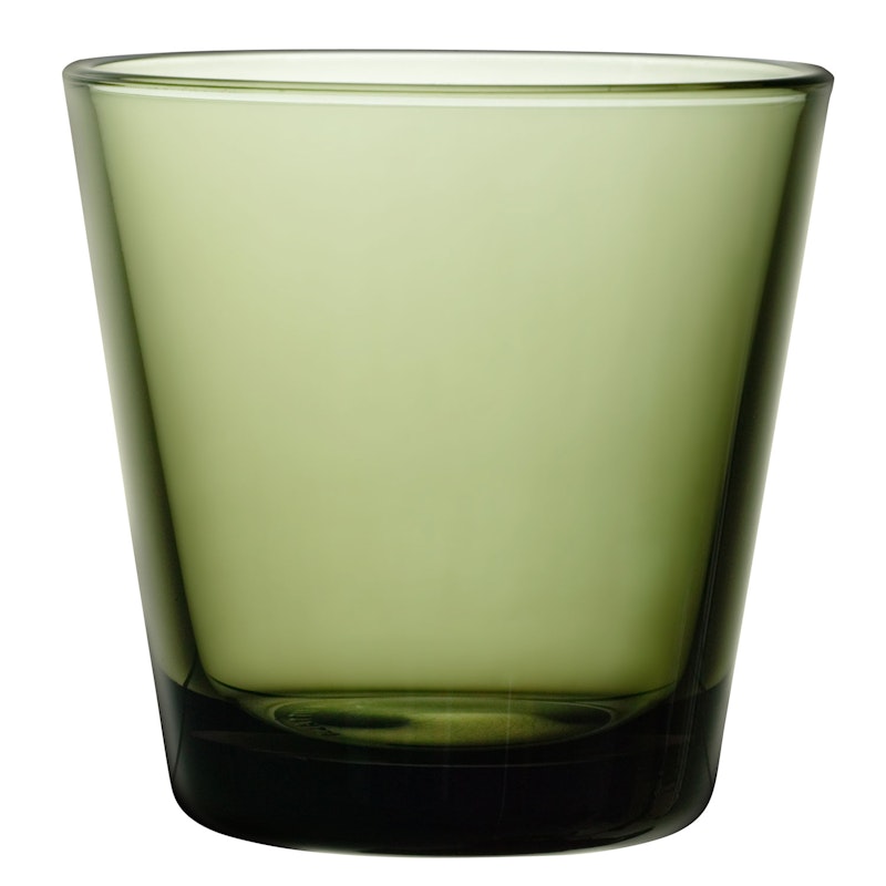 Kartio Glas 21 cl 2-er Set, Moosgrün