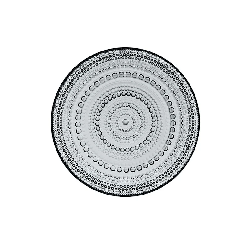 Kastehelmi Side Plate 17 cm, Grey