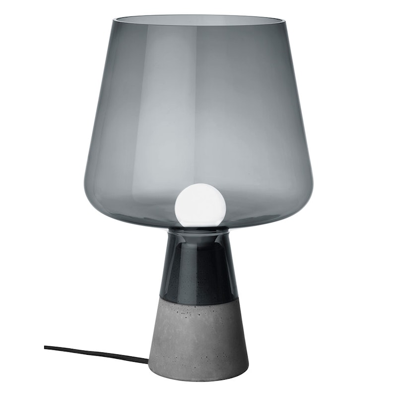 Leimu Tischlampe 38cm, grau