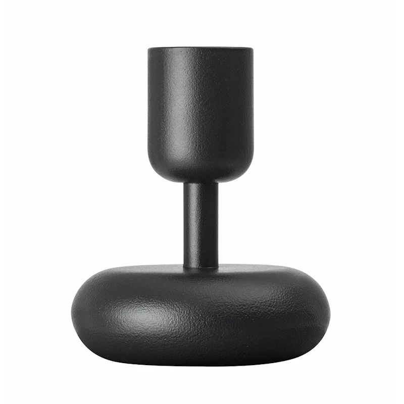 Nappula Candle Holder 107 mm, Dark Grey