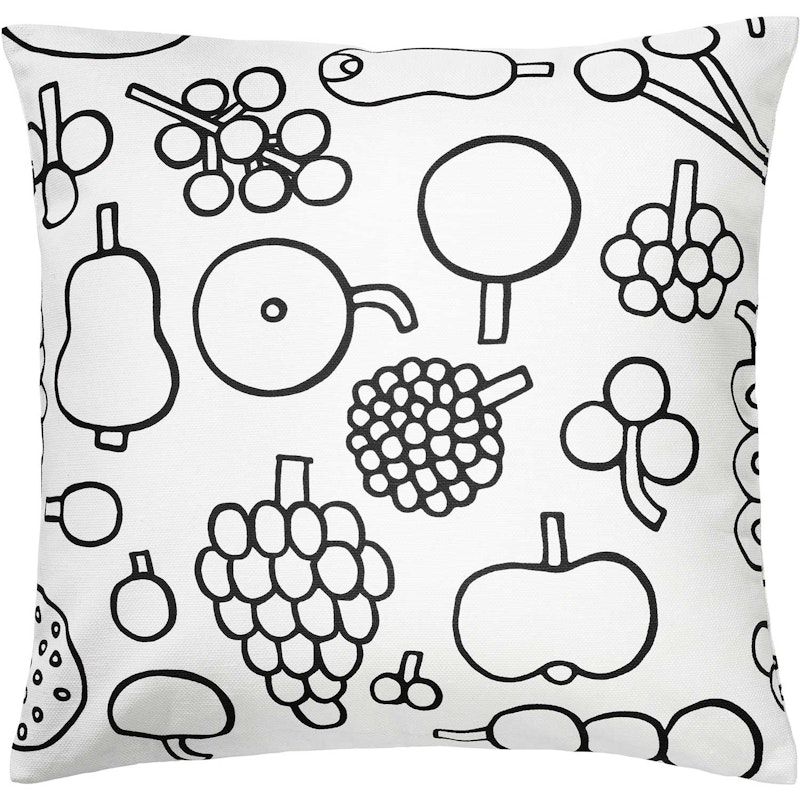 Oiva Toikka Collection Kissenbezug 47x47 cm, Frutta Black