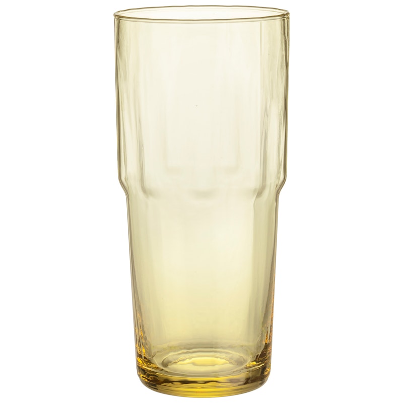 Solare High Drinking Glass 39 cl 2-pack, Fire Yellow